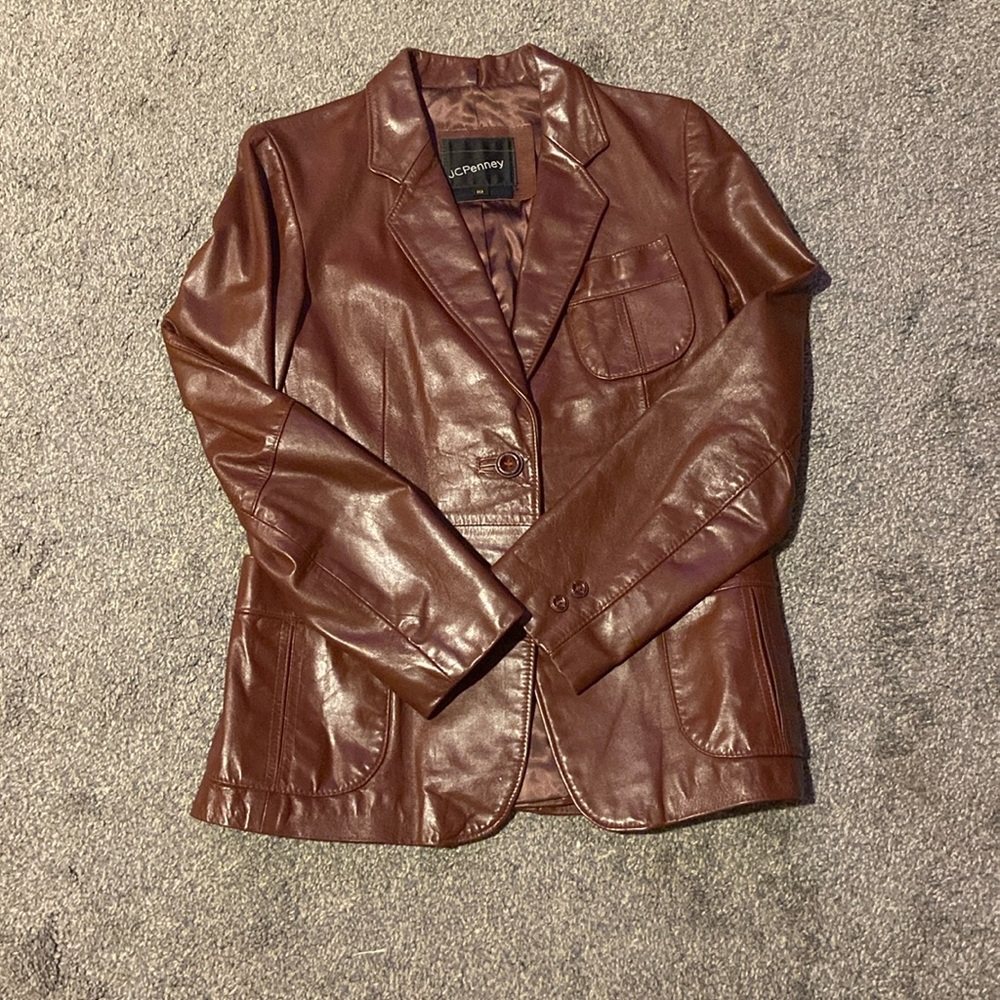 Leather jacket